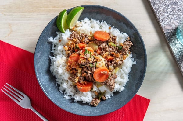 Beef thai green curry 2025