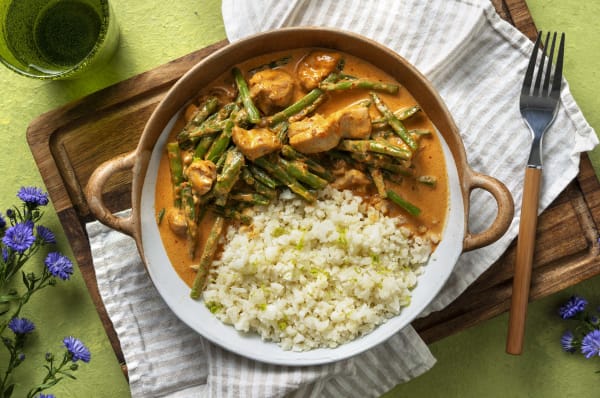 Healthy chicken green curry sales