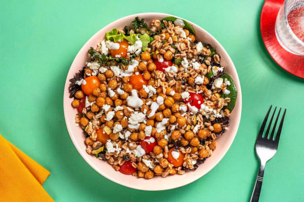Chickpea shawarma salad bowl - Cookidoo® – the official Thermomix