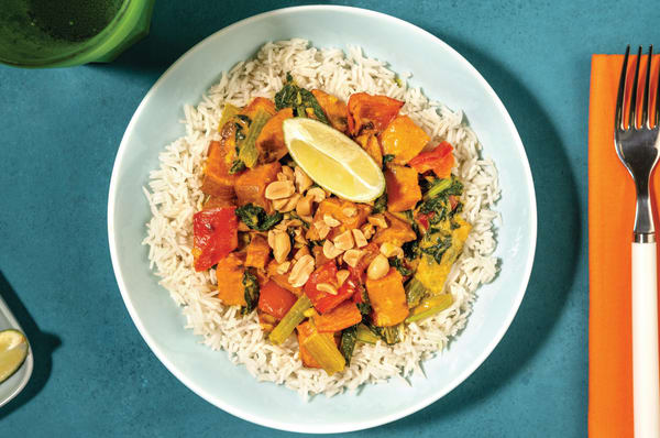 A taste of thai yellow curry rice shop