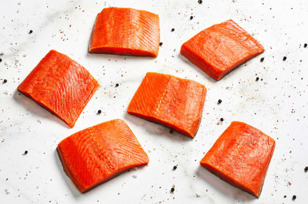Alaskan Sockeye Salmon 7.5 oz - Wild-Caught and Fresh from Ketchikan