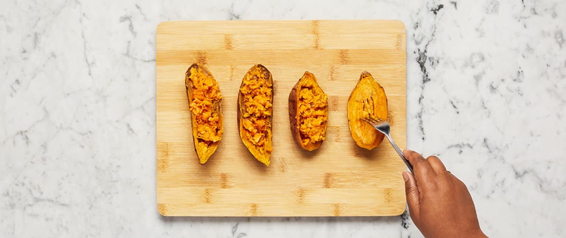 How to Cut Sweet Potatoes - It's a Veg World After All®