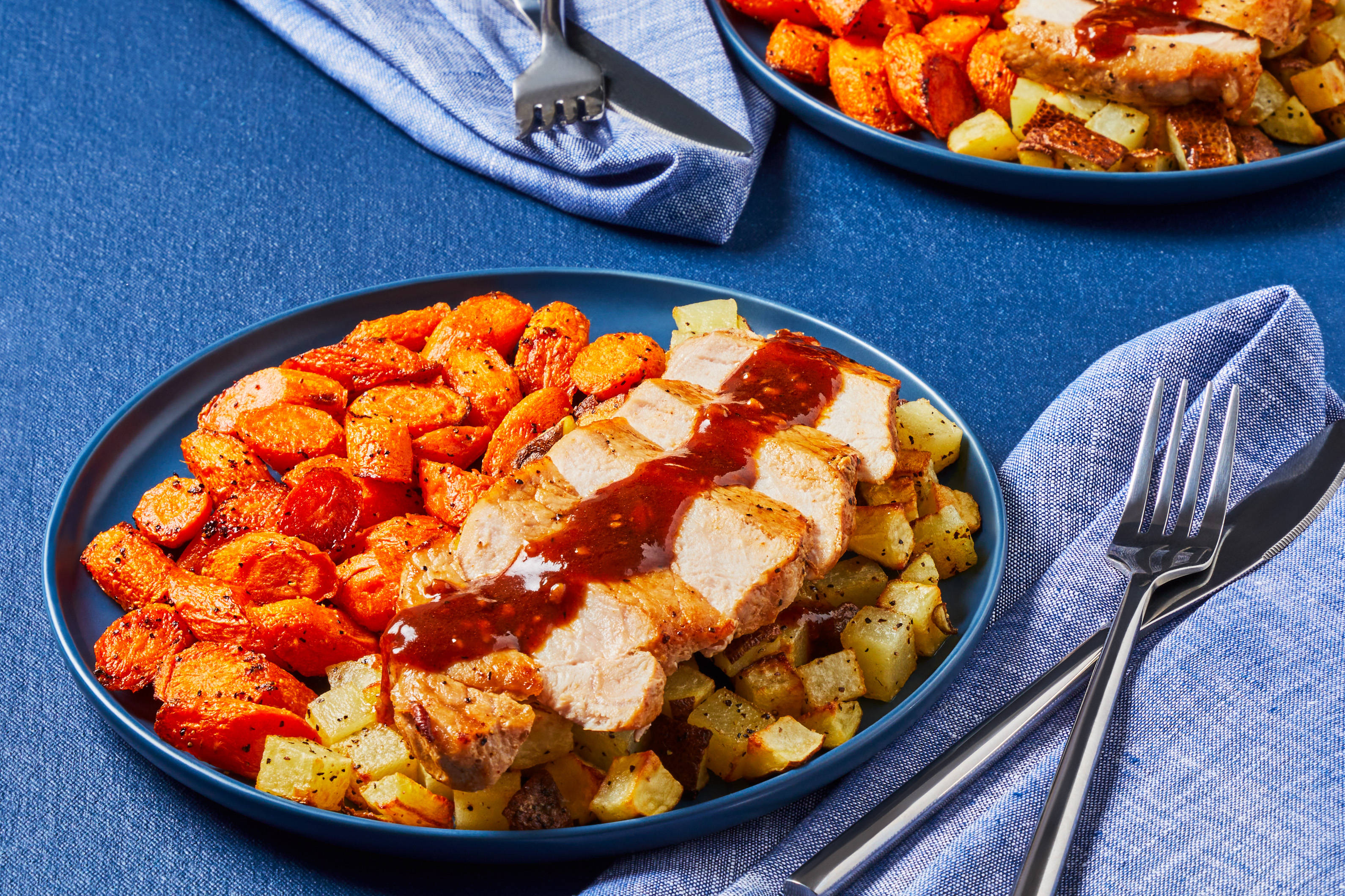 Carrots Pork Chops With Onions In Oven Chili Cherry Pork Chops