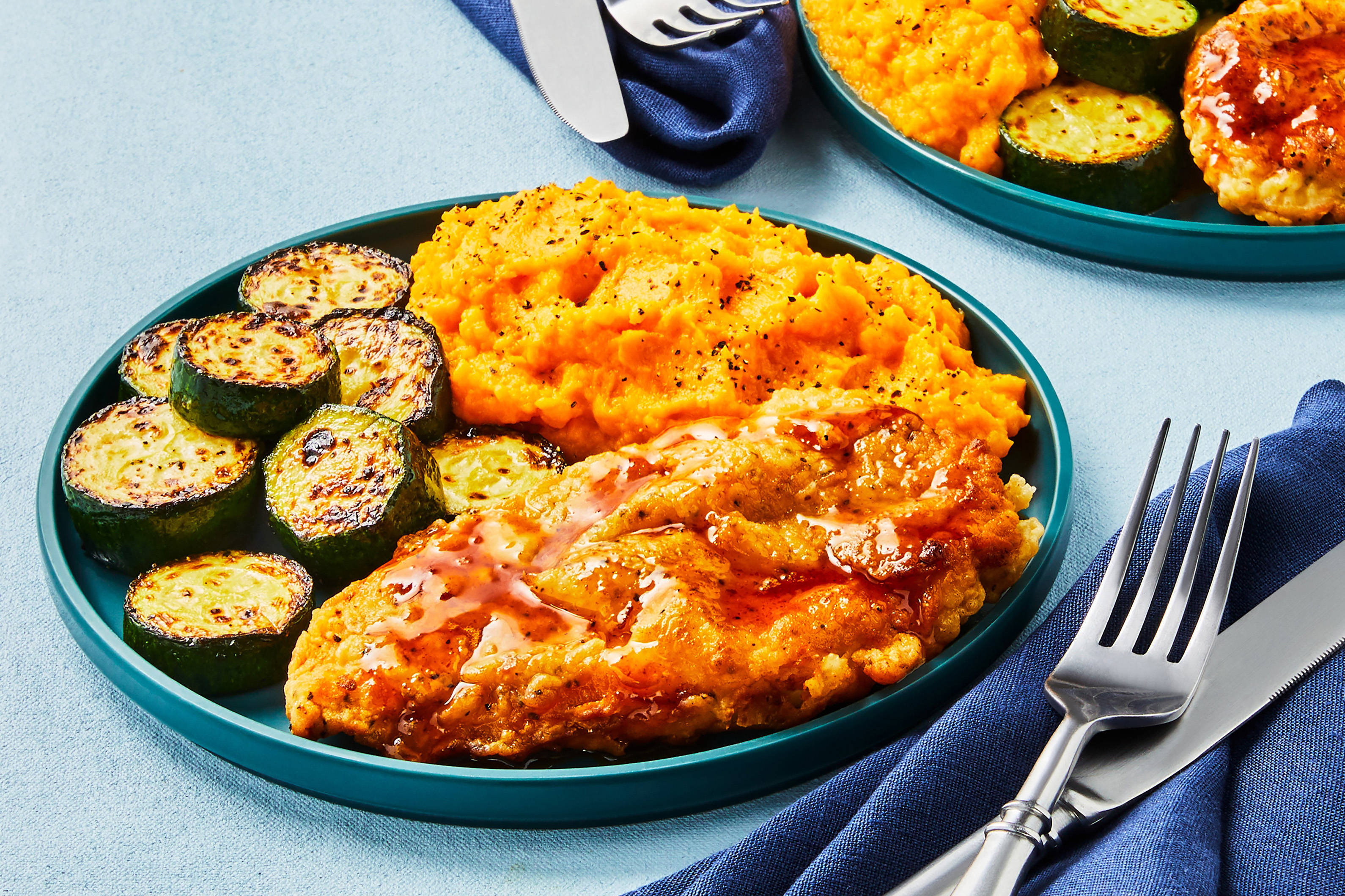 Chicken Breast Roasted Sweet Potatoes And Broccoli Chicken Breasts