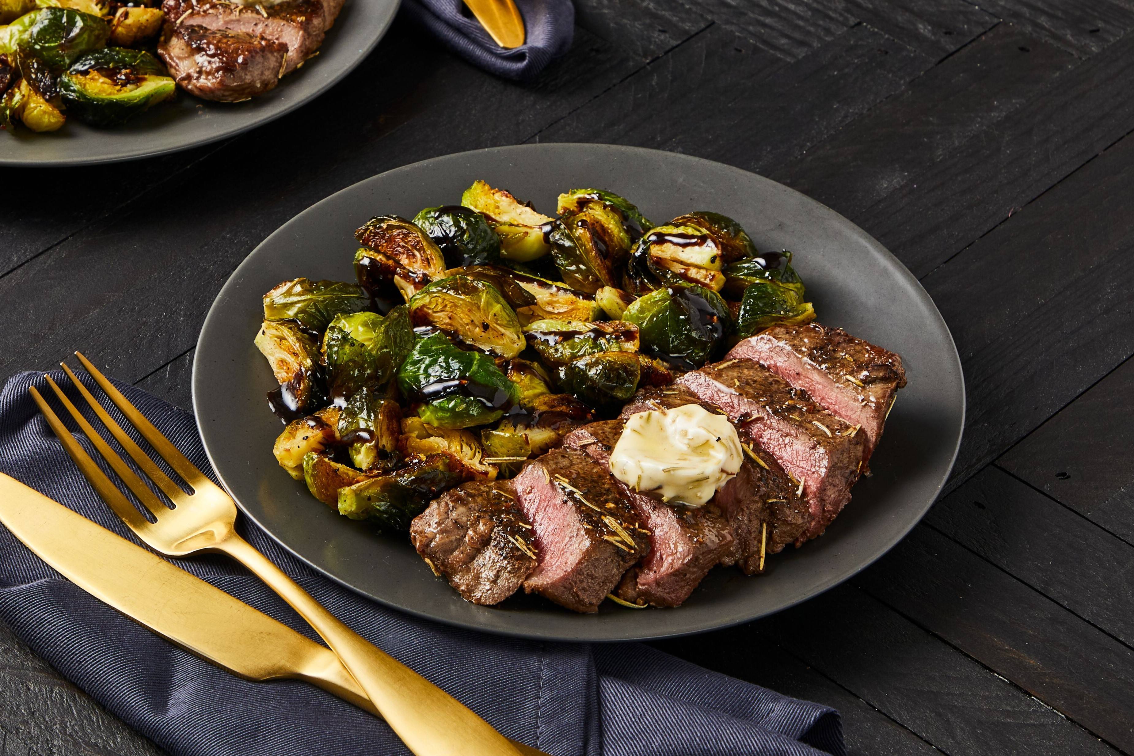 Recipe Pan Steak With Butter Garlic Butter Skillet Pan Steak Cast