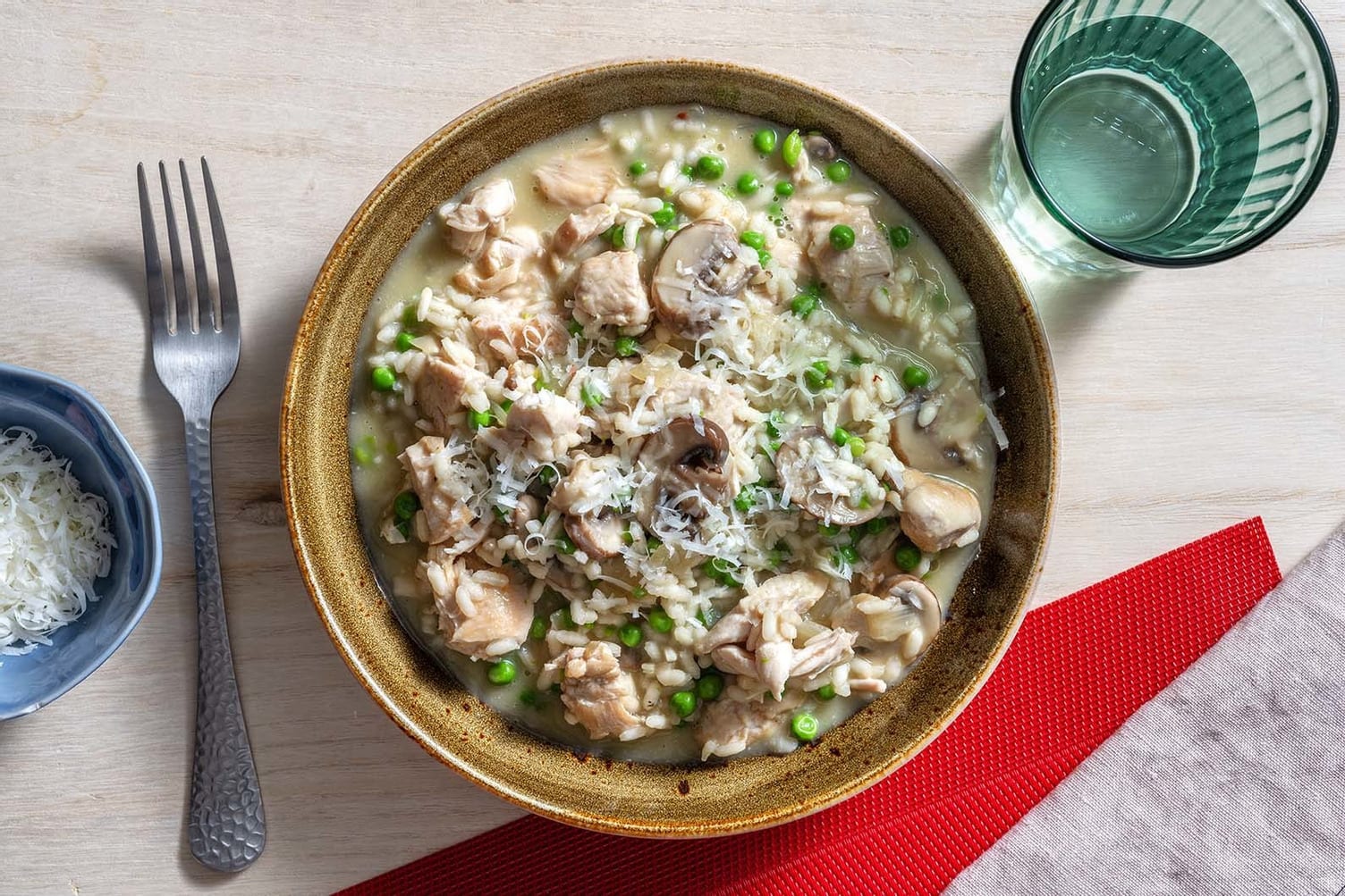 Chicken and Mushroom Risotto