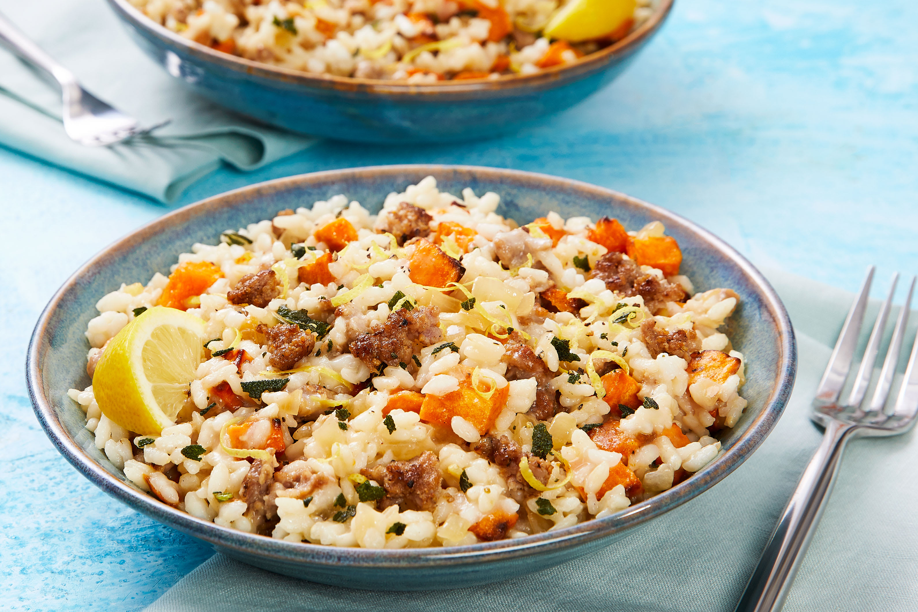 Risotto saucisses